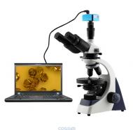 PLJ-137A偏光顯微鏡放大40-1600X 粉末晶體中藥熒光粉觀察用