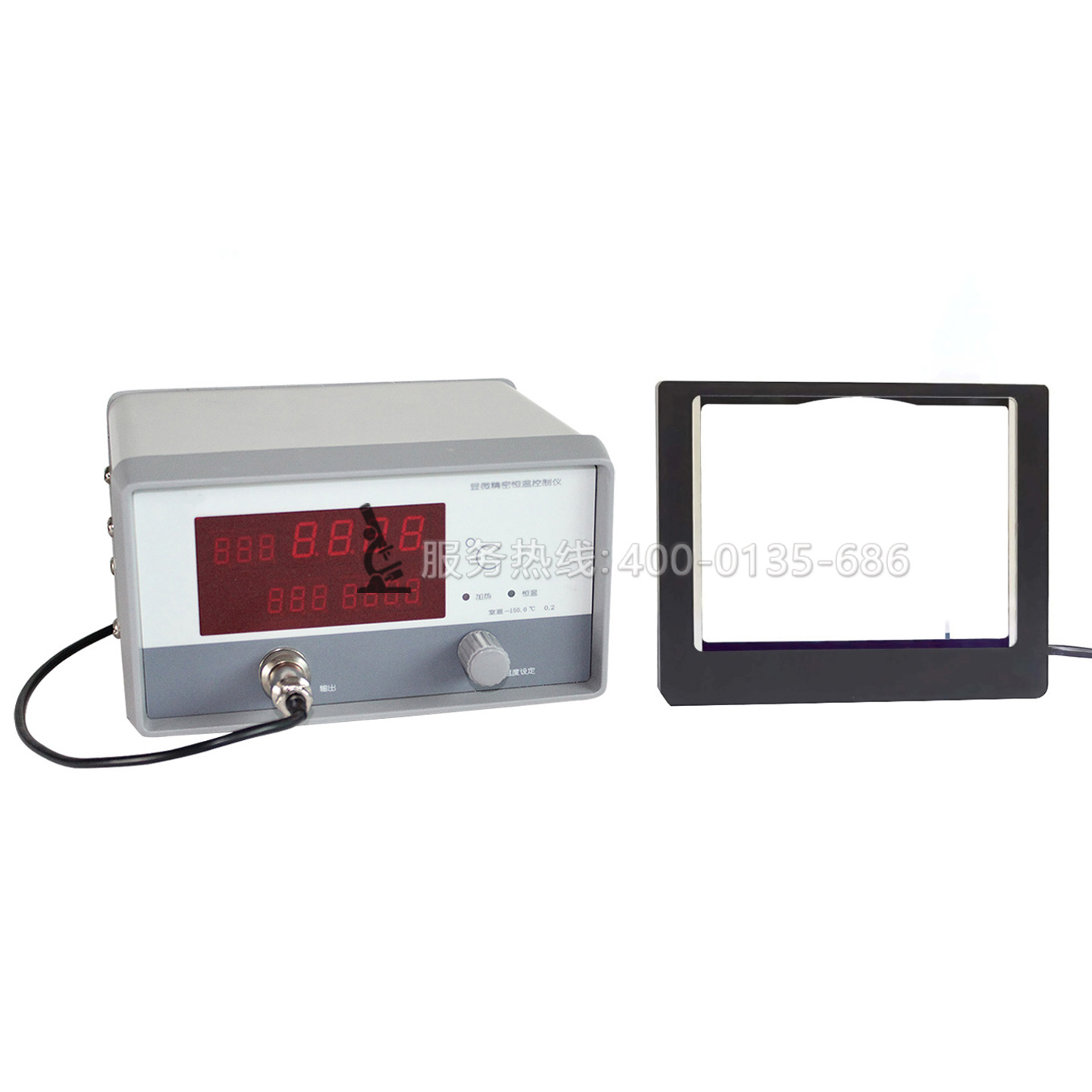 HS128透明恒溫?zé)崤_生物顯微鏡加熱大尺寸恒溫臺